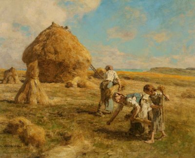 Donne che spigolano da Leon Augustin Lhermitte